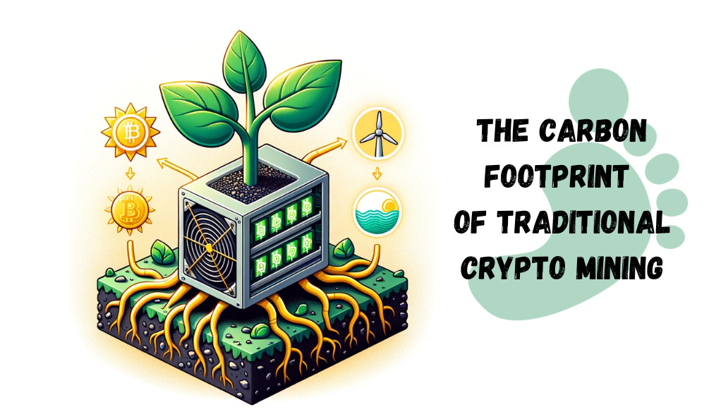 The Carbon Footprint of Traditional Crypto Mining